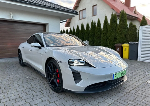 Porsche Taycan cena 499998 przebieg: 31999, rok produkcji 2022 z Krosno małe 67